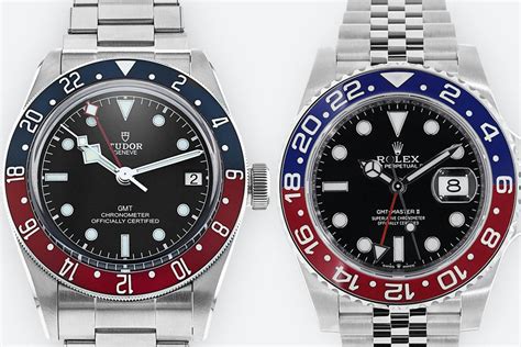 tudor gmt vs rolex gmt size|Rolex vs Tudor GMT Comparison .